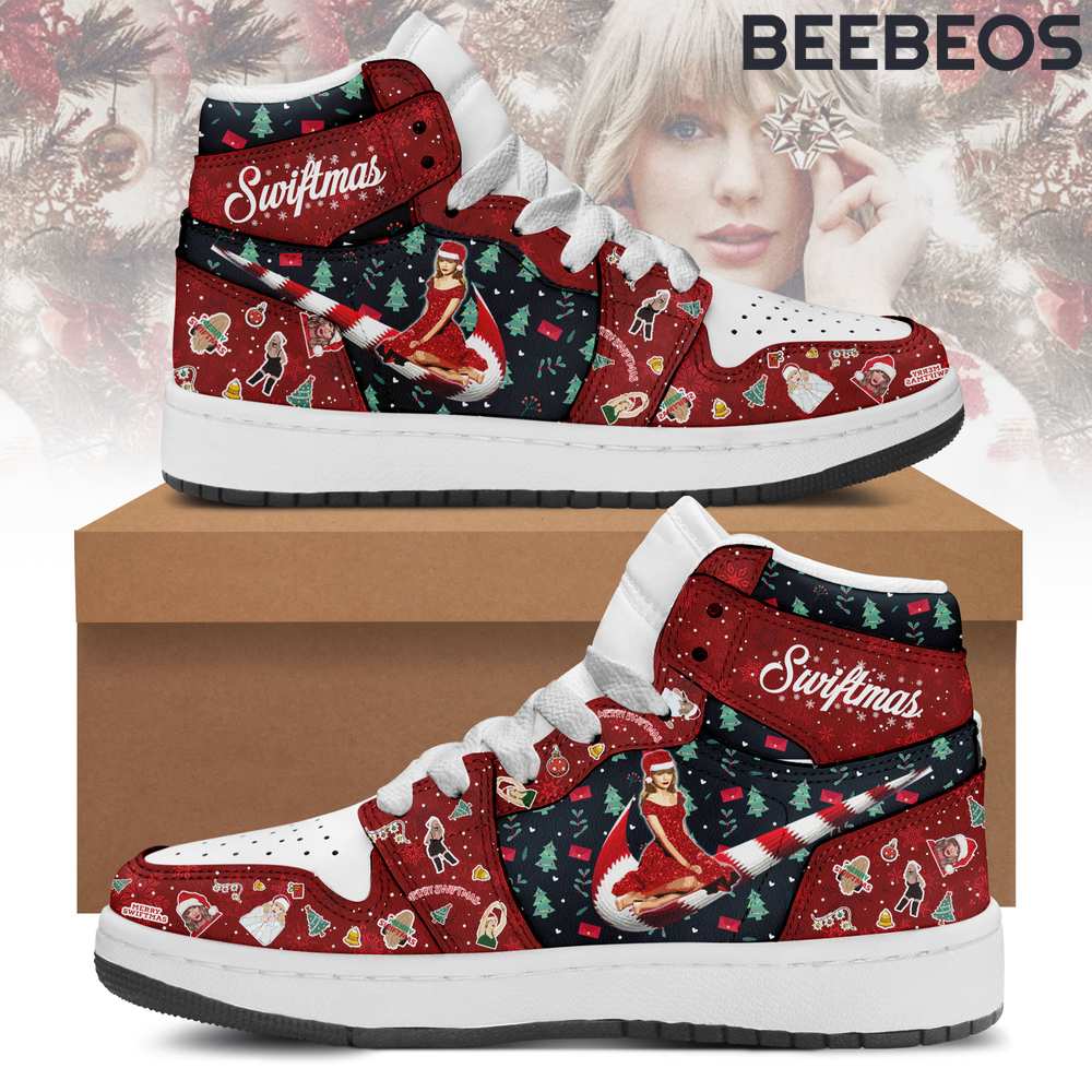 Taylor Swift Swiftmas Air Jordan 1 Shoes