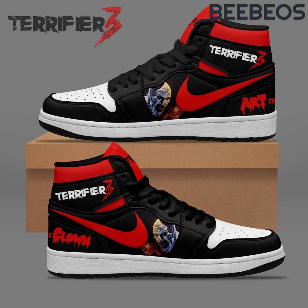 Terrifier 3 The Quiet Ones Air Jordan 1 Shoes