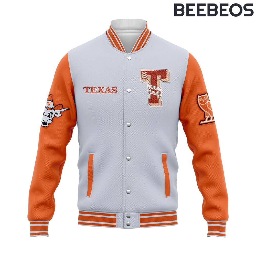 Texas Longhorns x OVO Baseball Jacket