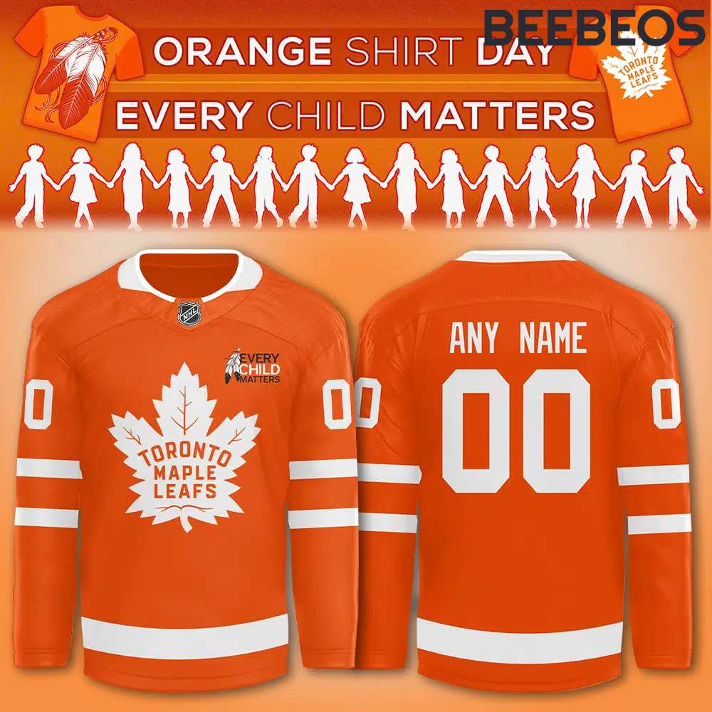 Toronto Maple Leafs Truth and Reconciliation Orange Shirt Day Hockey Jersey