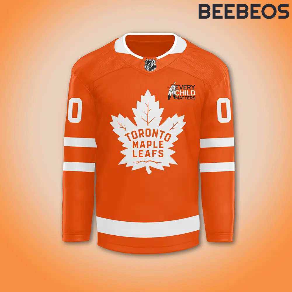 Toronto Maple Leafs Truth and Reconciliation Orange Shirt Day Hockey Jersey