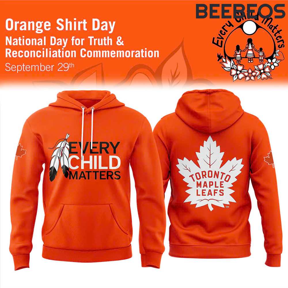 Toronto Maple Leafs Truth and Reconciliation Orange Shirt Day Hoodie