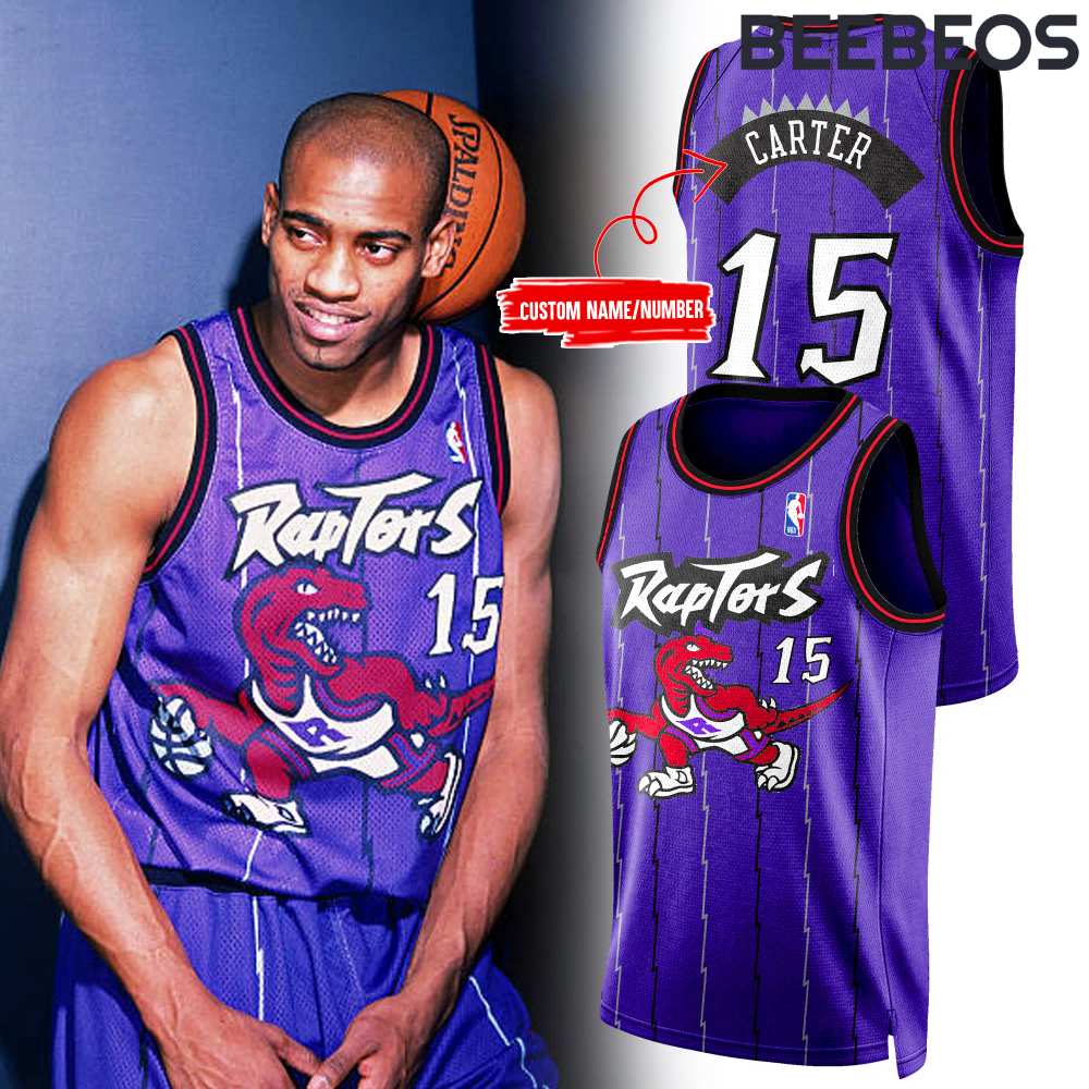 Toronto Raptors Big & Tall Hardwood Classics Basketball Jersey