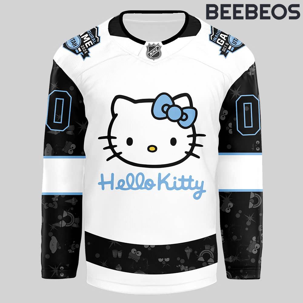 Utah Hockey Club x Hello Kitty 50th Anniversary Black Hockey Jersey