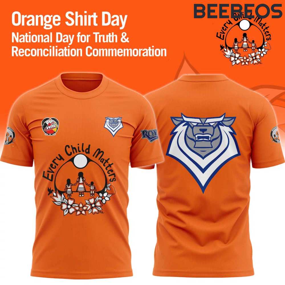 Victoria Royals Truth and Reconciliation Orange Shirt Day Tee