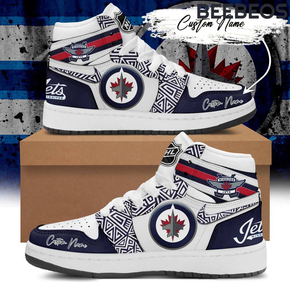 Winnipeg Jets NHL Air Jordan 1 Shoes