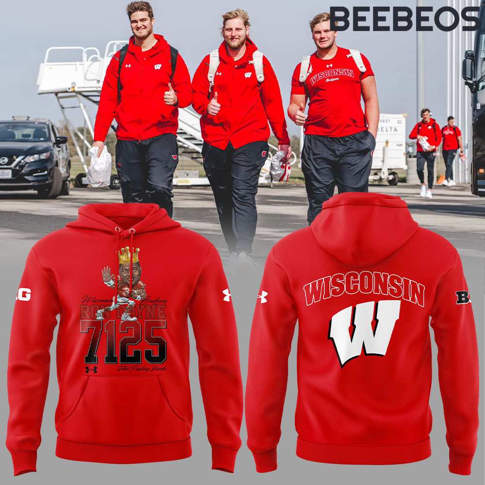 Wisconsin Badgers Football Ron Dayne Hoodie