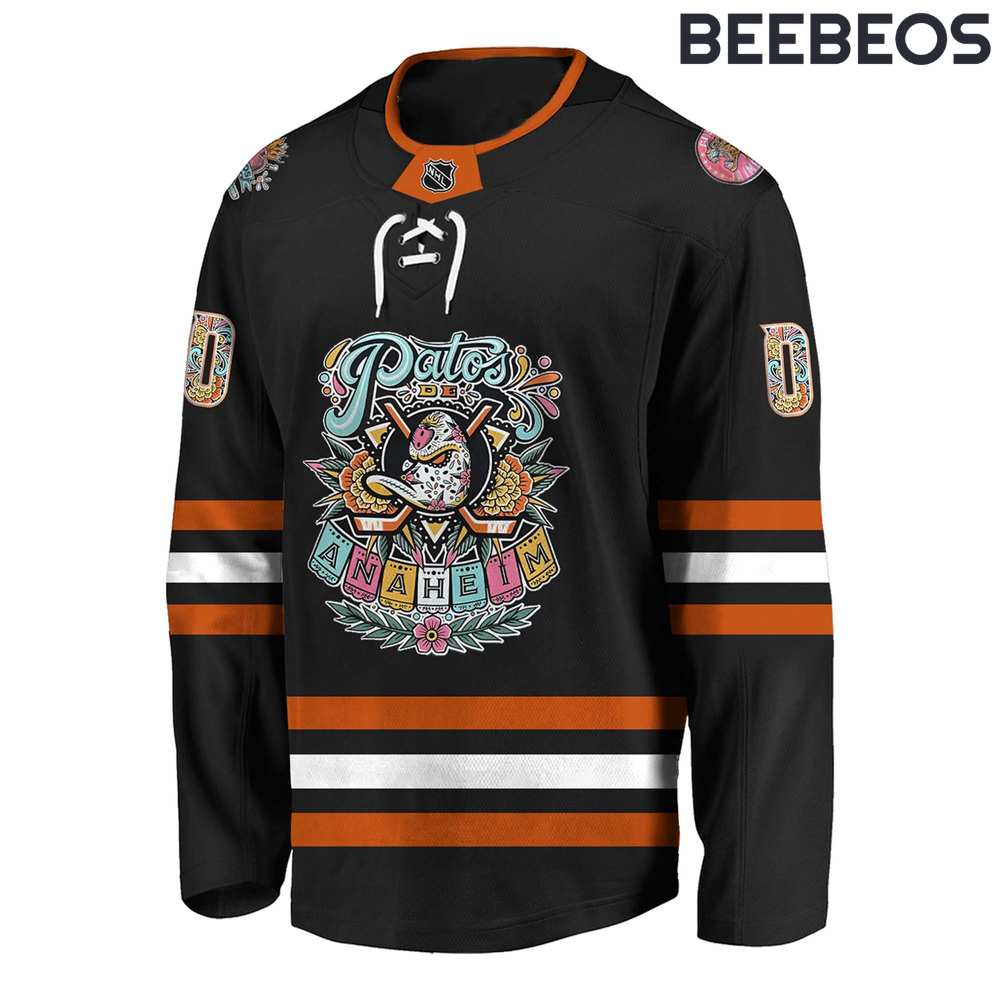 Anaheim Ducks Patos de Anaheim 2024 Hockey Jersey