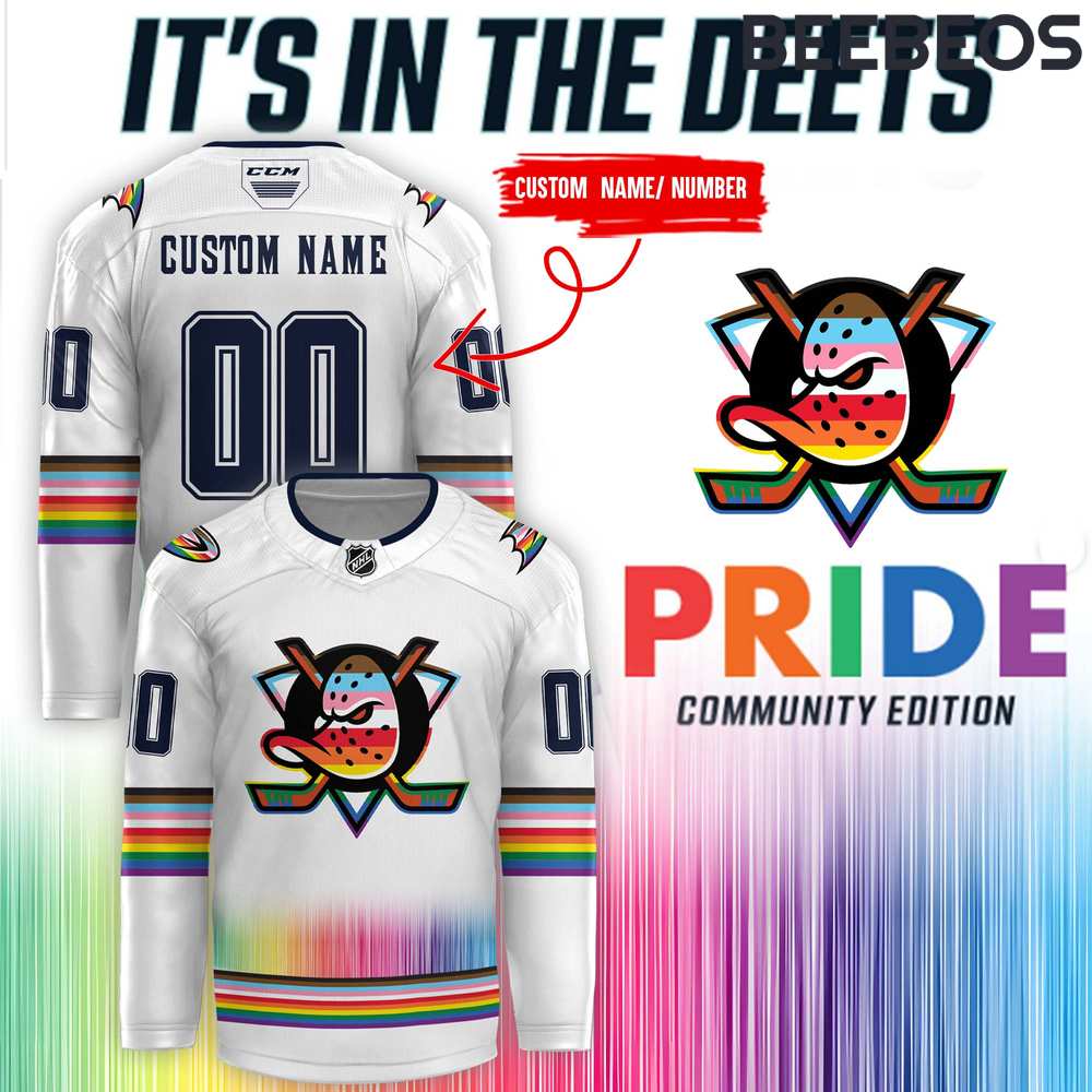 Anaheim Ducks x Pride Community Limited Edition Jersey