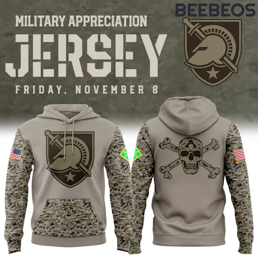 Army Black Knights Military Appreciation Limited Edition Hoodie