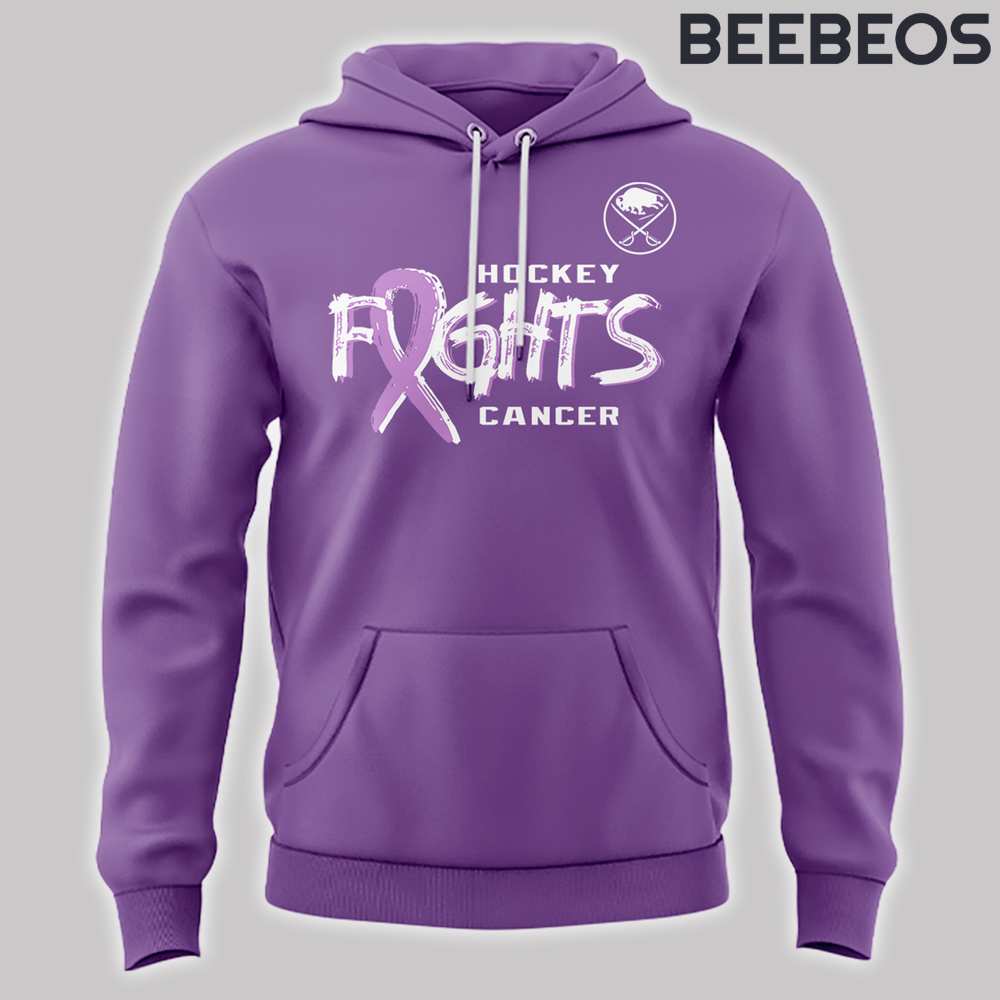 Buffalo Sabres NHL Hockey Fights Cancer Hoodie