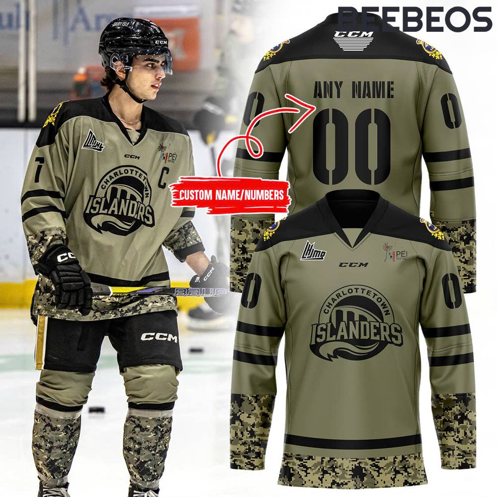 Charlottetown Islanders Military Appreciation Hockey Jersey