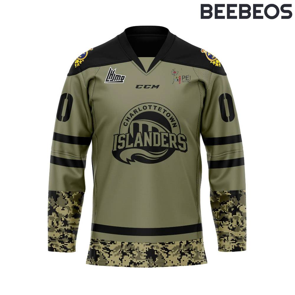 Charlottetown Islanders Military Appreciation Hockey Jersey