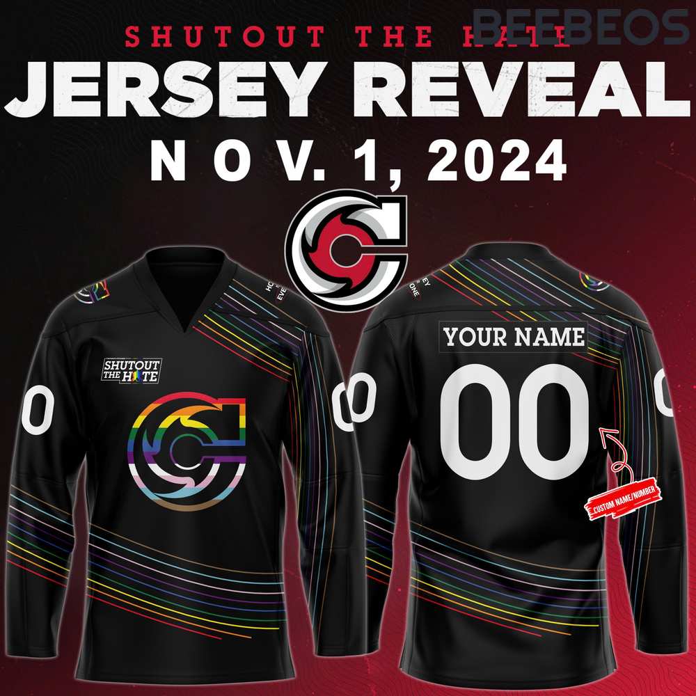 Cincinnati Cyclones x ‘Shutout the Hate’ Night Hockey Jersey