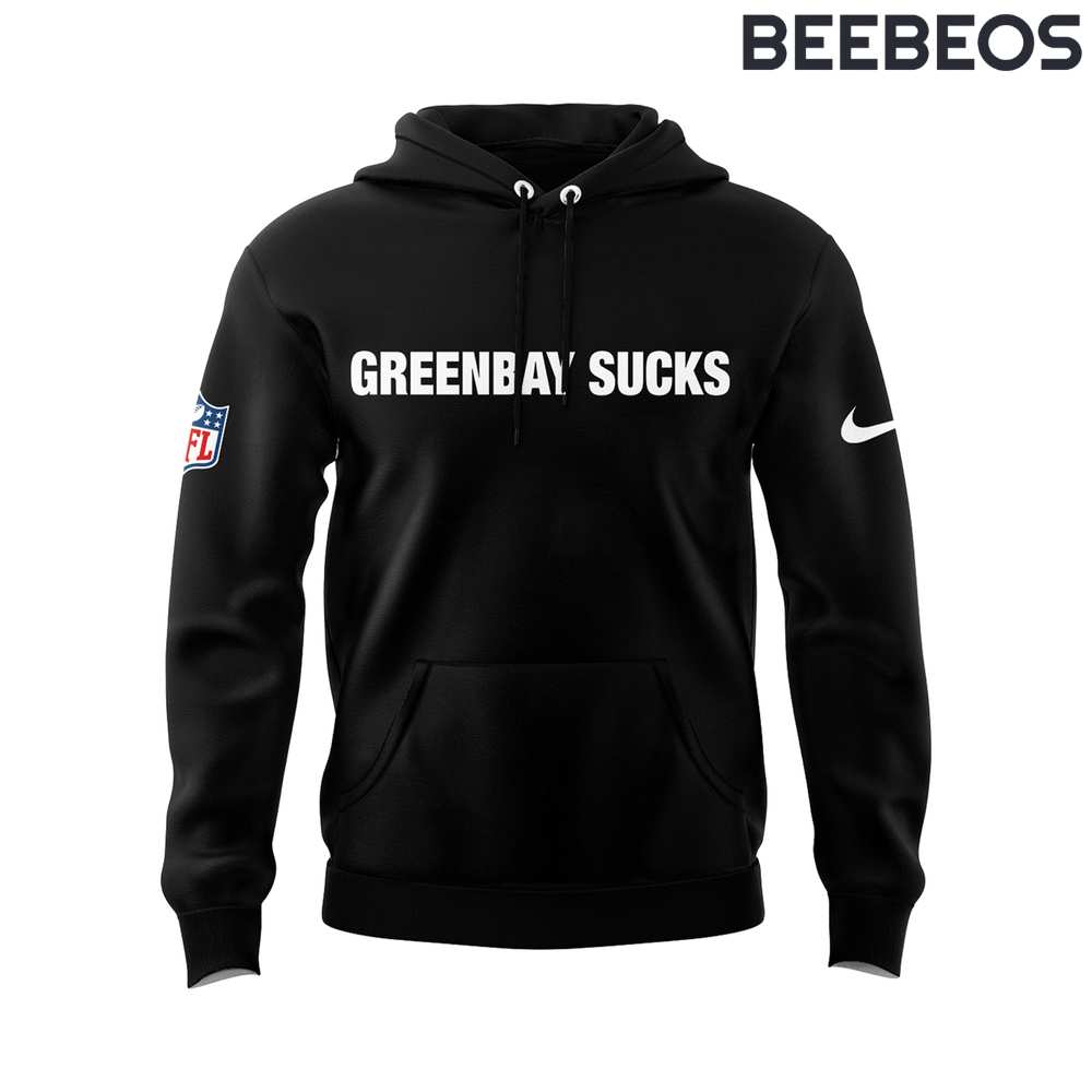 Detroit Lions Amon-Ra St. Brown “Green Bay Sucks” Black Hoodie