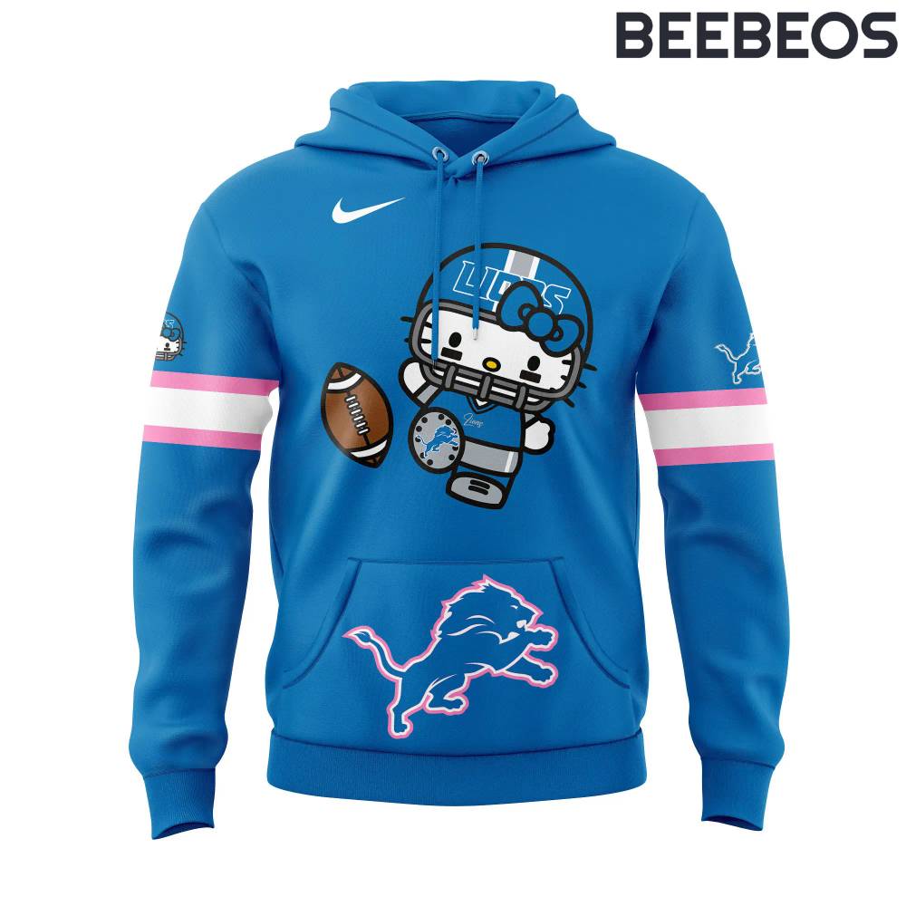 Detroit Lions x Hello Kitty Limited Edition Hoodie