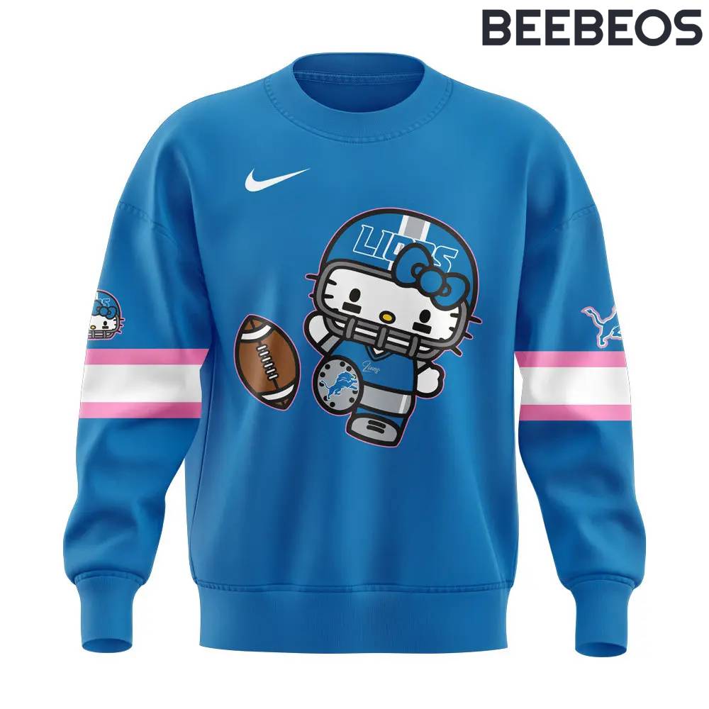 Detroit Lions x Hello Kitty Limited Edition Sweatshirt