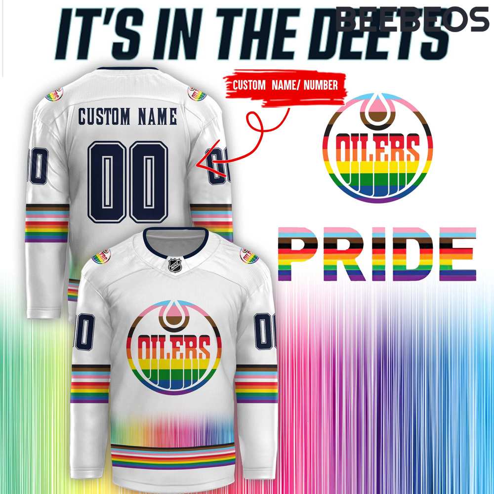 Edmonton Oilers x Pride Community Hockey Jersey