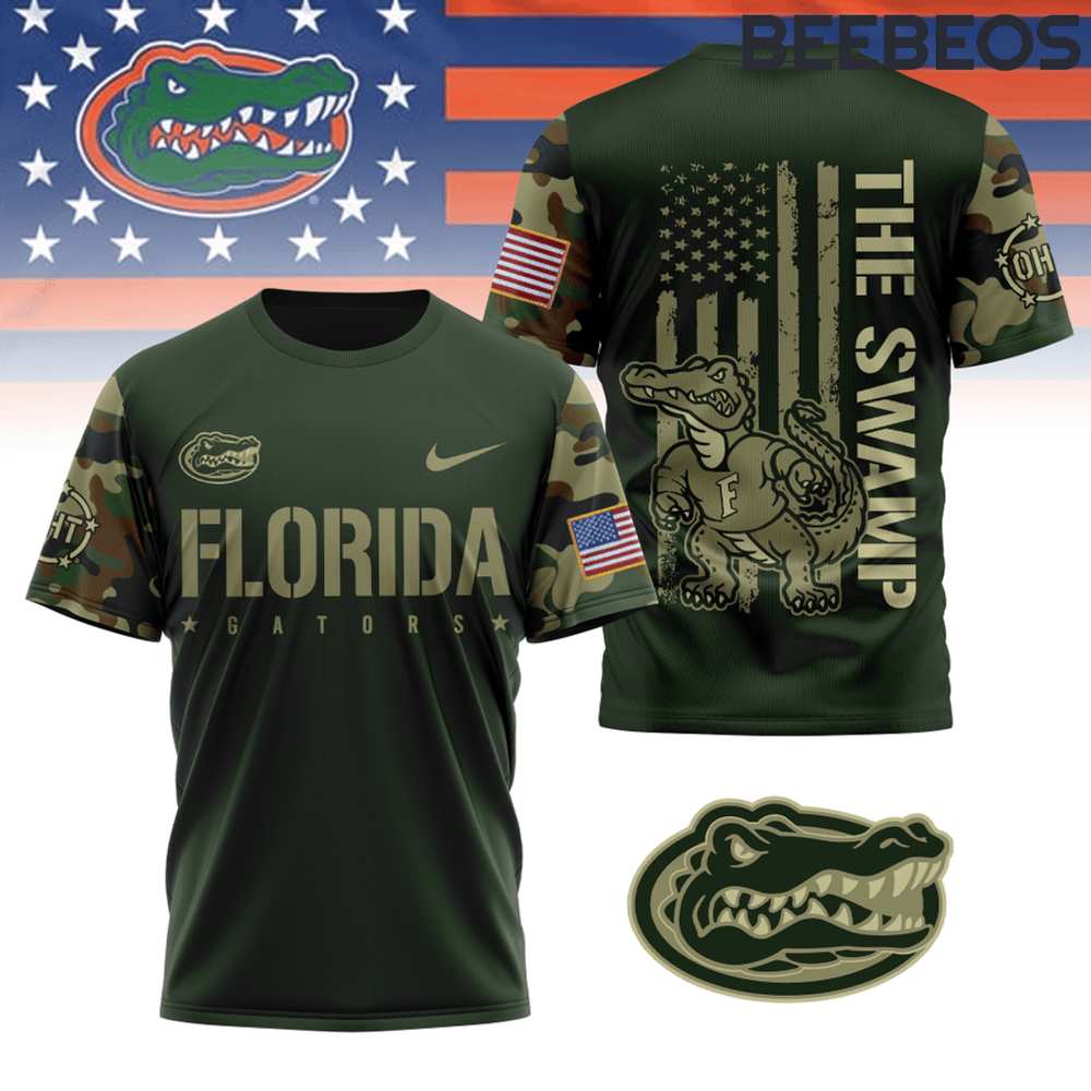 Florida Gators Camo Military T-Shirt