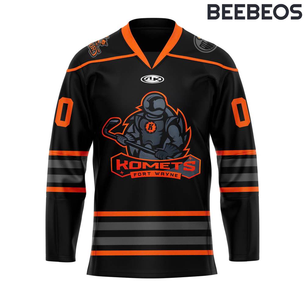 Fort Wayne Komets x Blackout Night Hockey Jersey