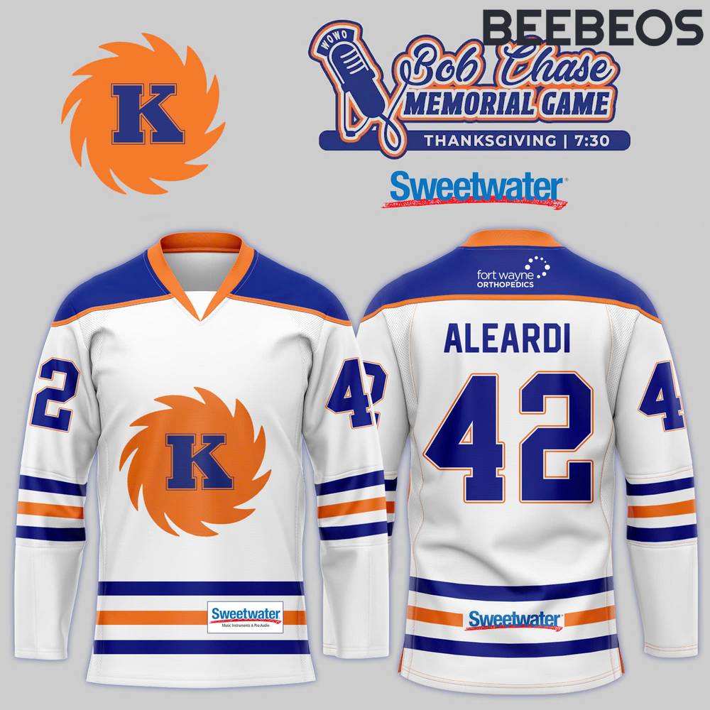 Fort Wayne Komets x Bob Chase Memorial Game Hockey Jersey