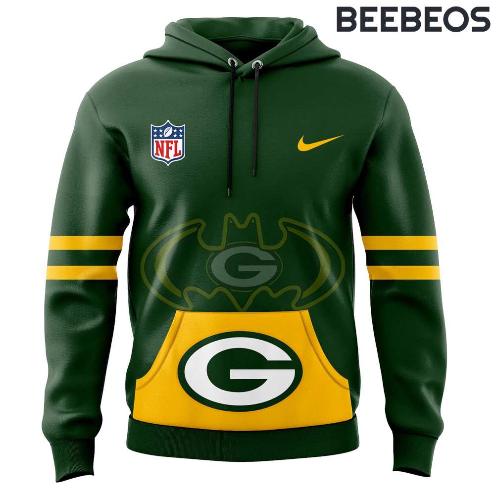 Green Bay Packers 1950s Throwback Green Hoodie