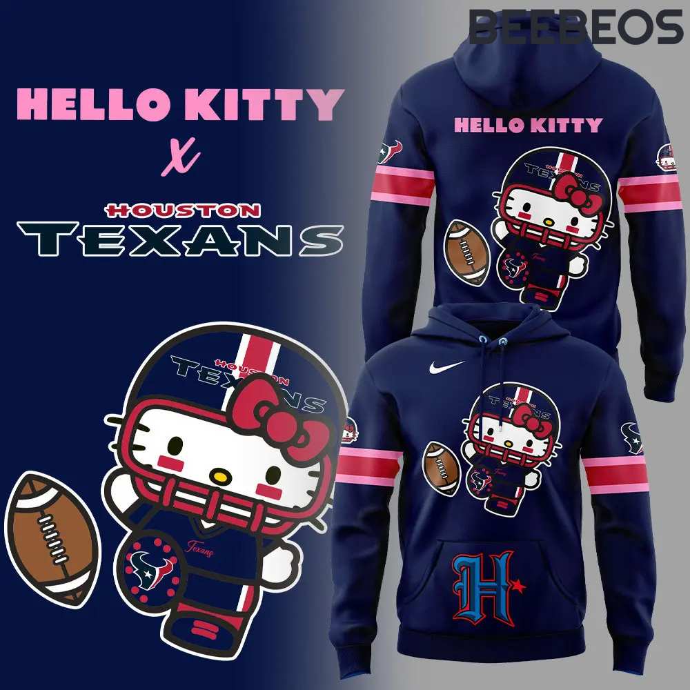 Houston Texans x Hello Kitty Limited Edition Hoodie