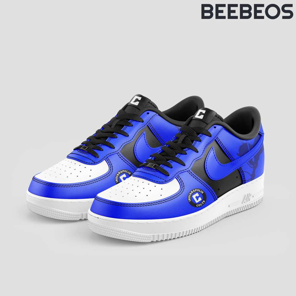 Indianapolis Colts “Indiana Nights” Blue Air Force 1 Shoes