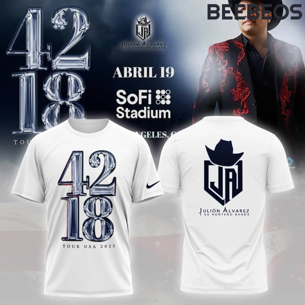 Julion Alvarez 4812 USA Tour White Shirt