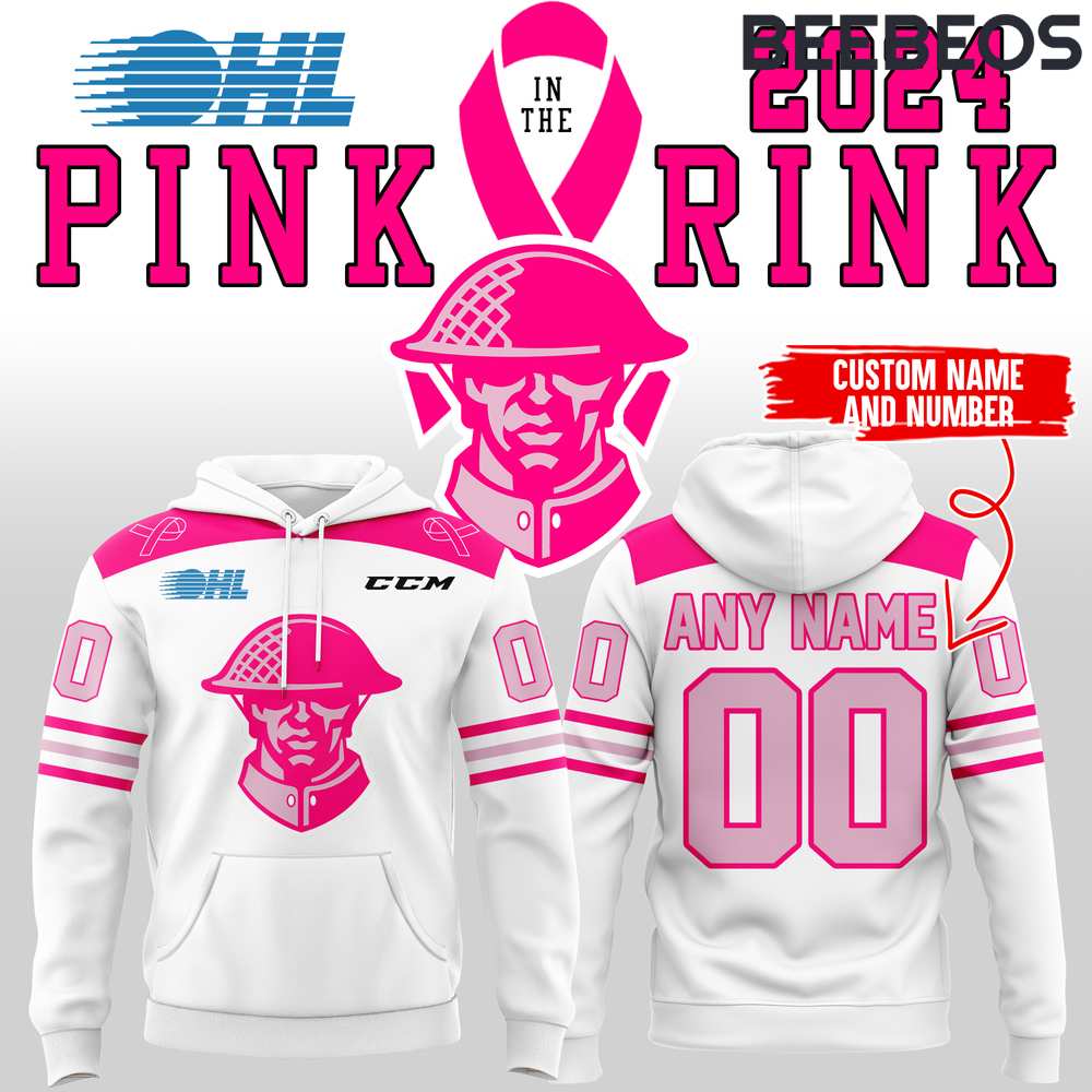 Kitchener Rangers Pink in the Rink Special Edition Hoodie