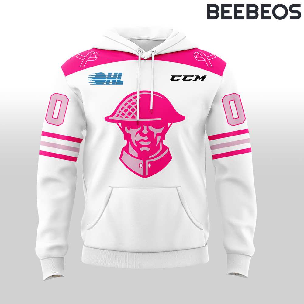 Kitchener Rangers Pink in the Rink Special Edition Hoodie