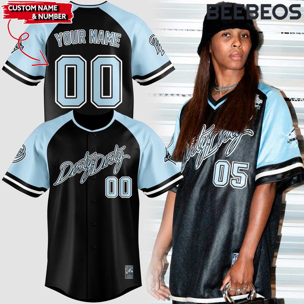 Las Vegas Aces WNBA Dirty Dirty Baseball Jersey