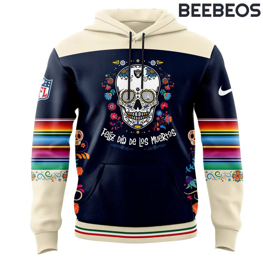 Las Vegas Raiders NFL Dia De Los Muertos Limited Edition Hoodie