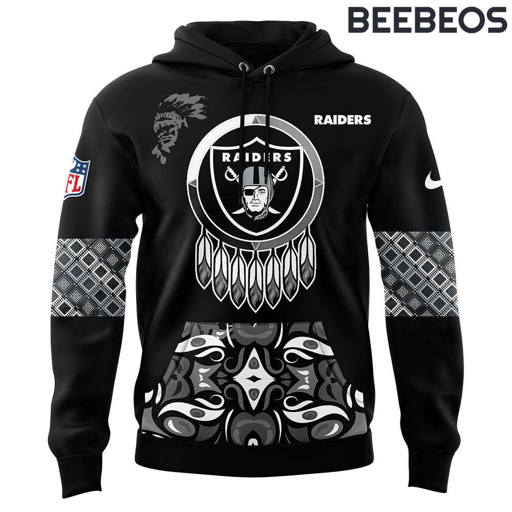 Las Vegas Raiders Native American Heritage Month Limited Edition Hoodie