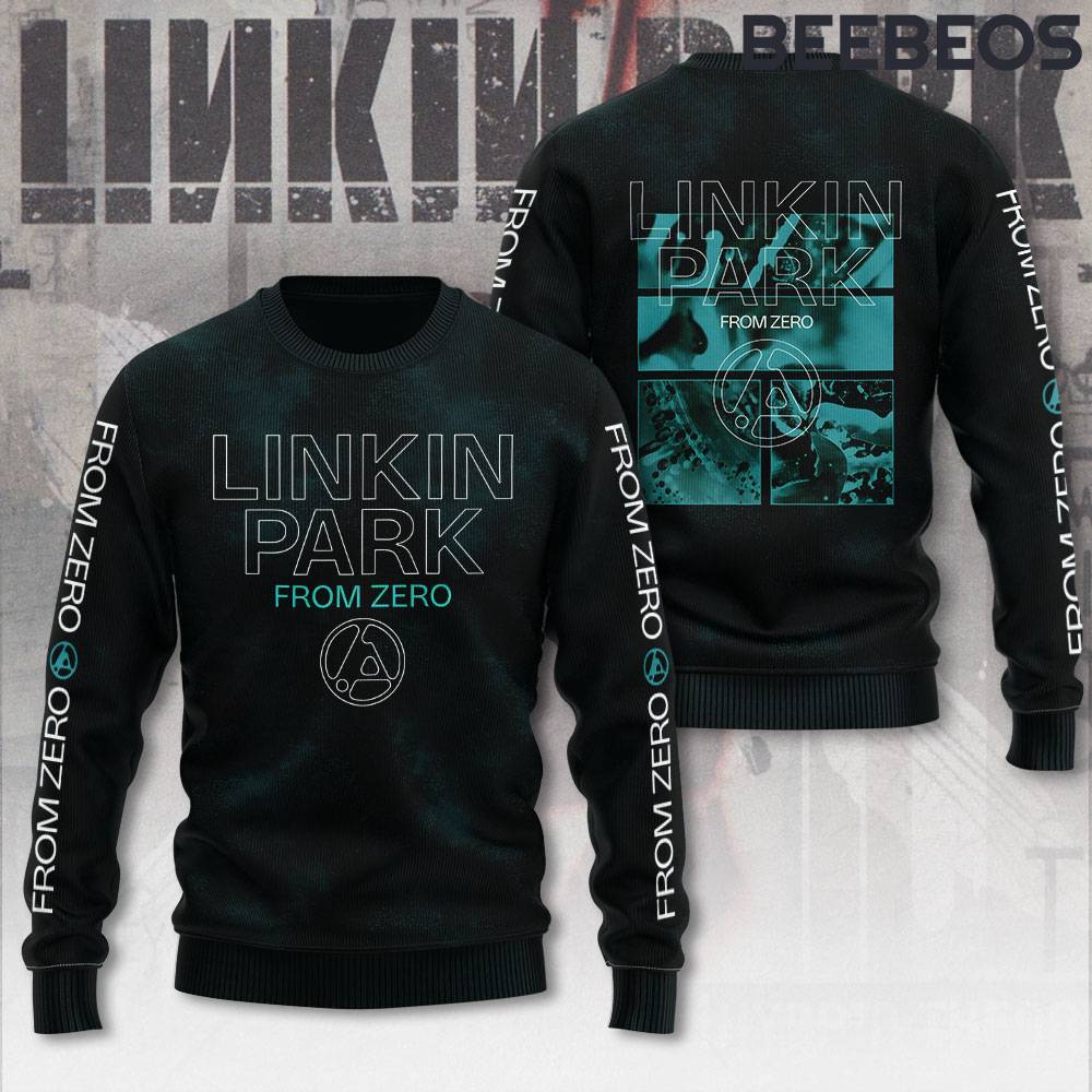 Linkin Park From Zero World Tour Black Sweatshirt