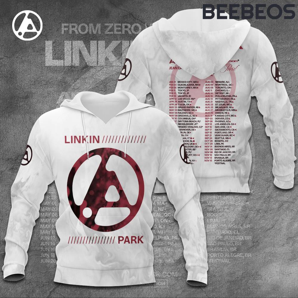 Linkin Park From Zero World Tour Hoodie