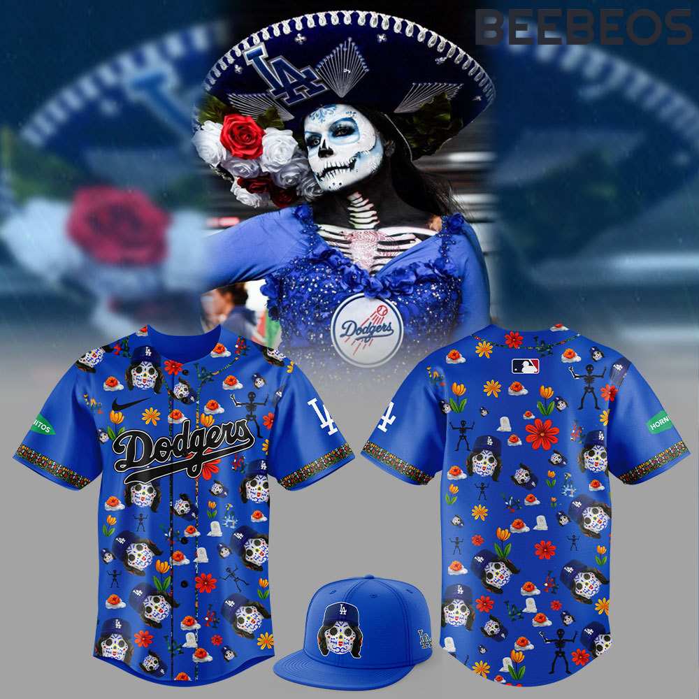 Los Angeles Dodgers Dia De Los Limited Edition Baseball Jersey