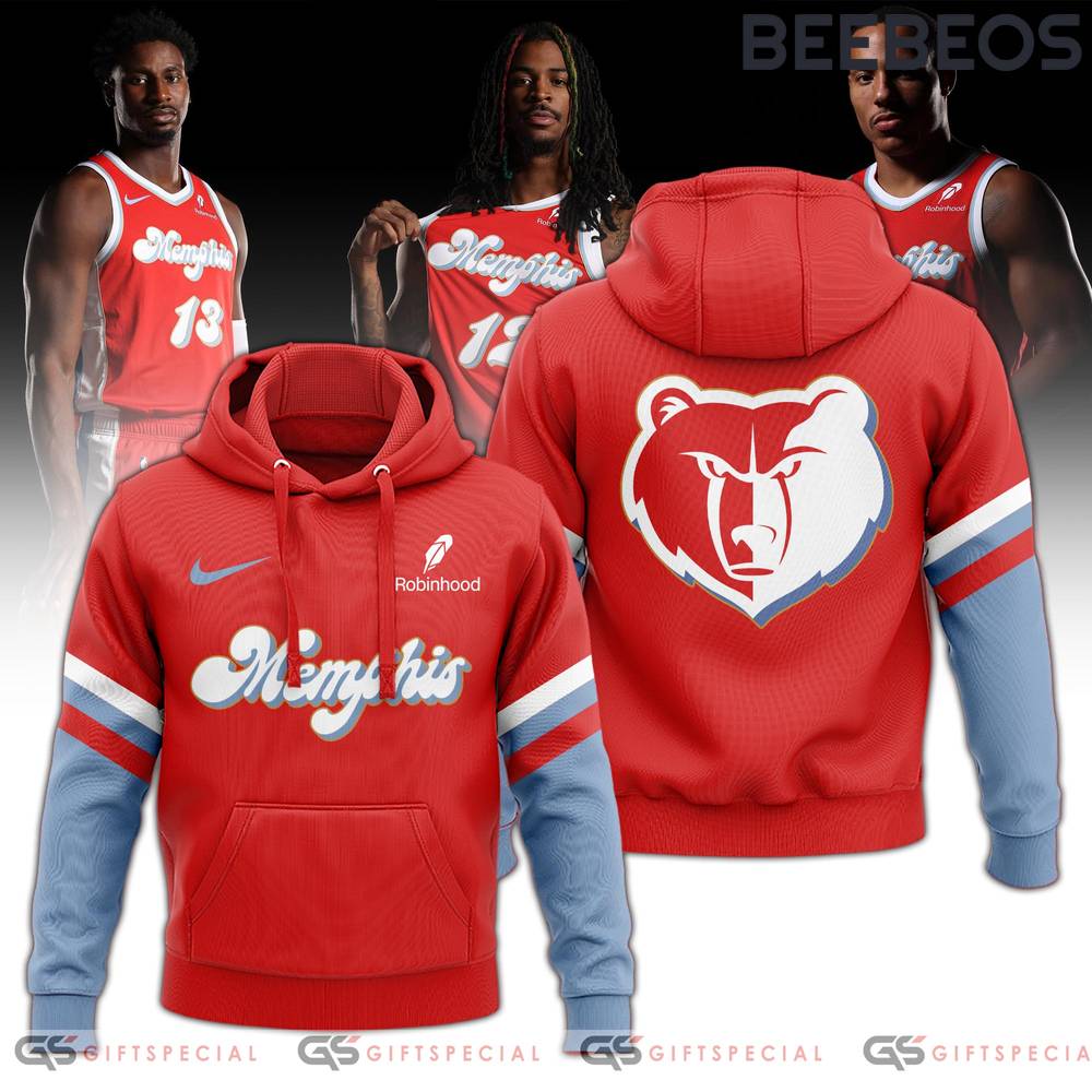 Memphis Grizzlies New 2024/2025 Kits Limited Edition Hoodie