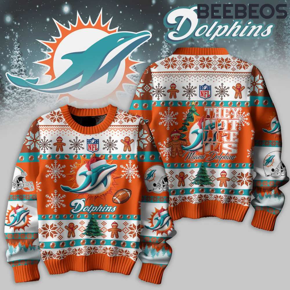 Miami Hurricanes They Not Like Us Ugly Christmas Sweater