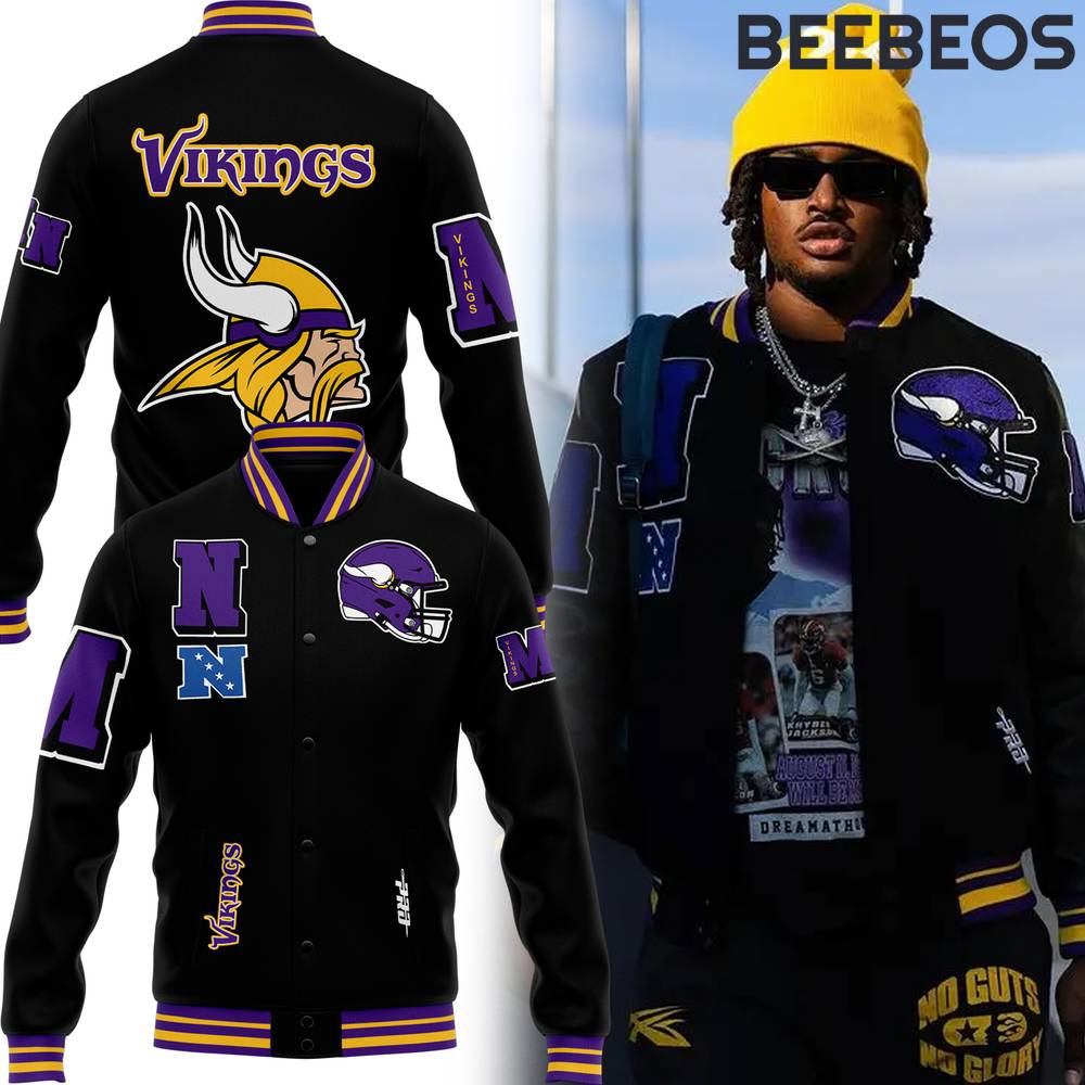 Minnesota Vikings Limited Edition Baseball Jacket