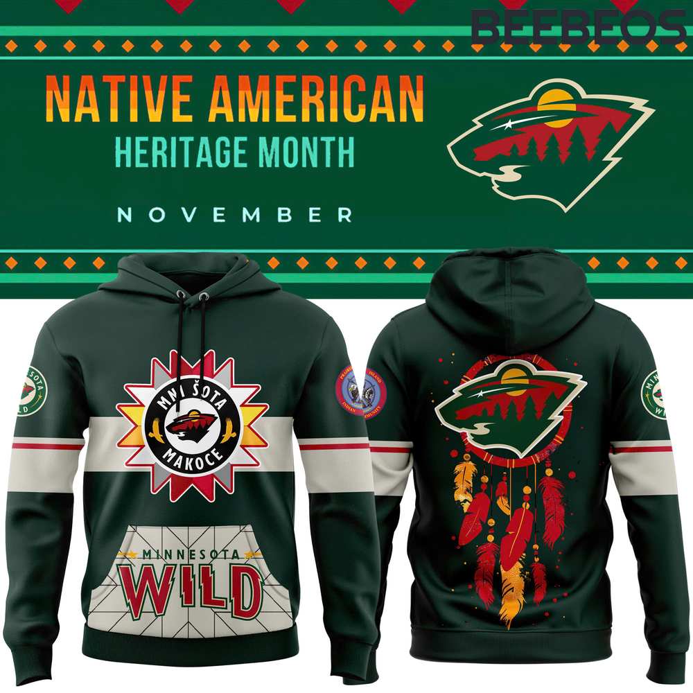 Minnesota Wild NHL Native American Heritage Month Hockey Jersey