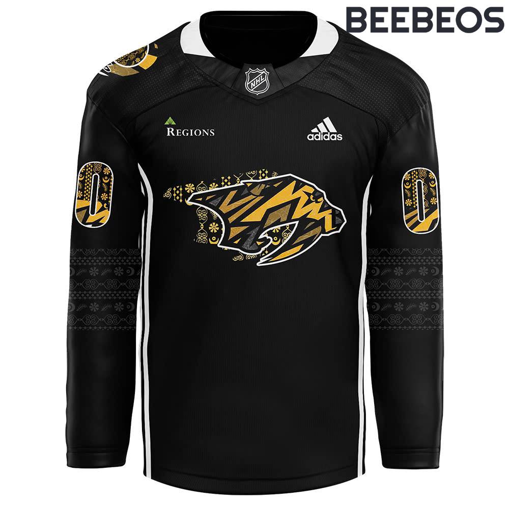 Nashville Predators x 2024 Black History Month Hockey Jersey