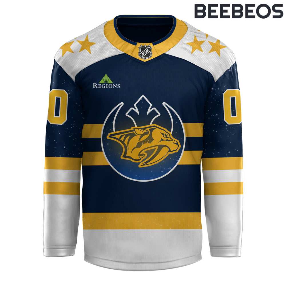 Nashville Predators x Star Wars Night Custom Jersey