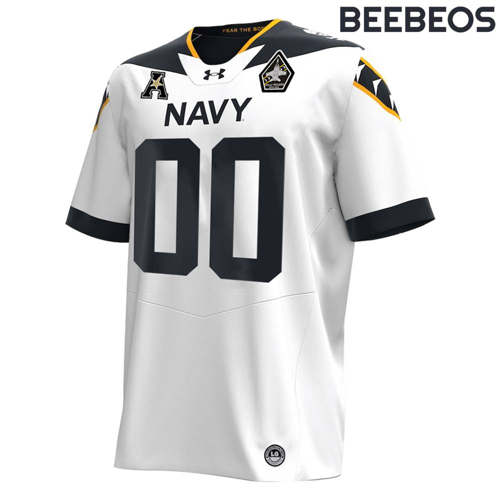 Navy Midshipmen Fear The Bones Honoring Jolly Rogers Limited Edition Jersey