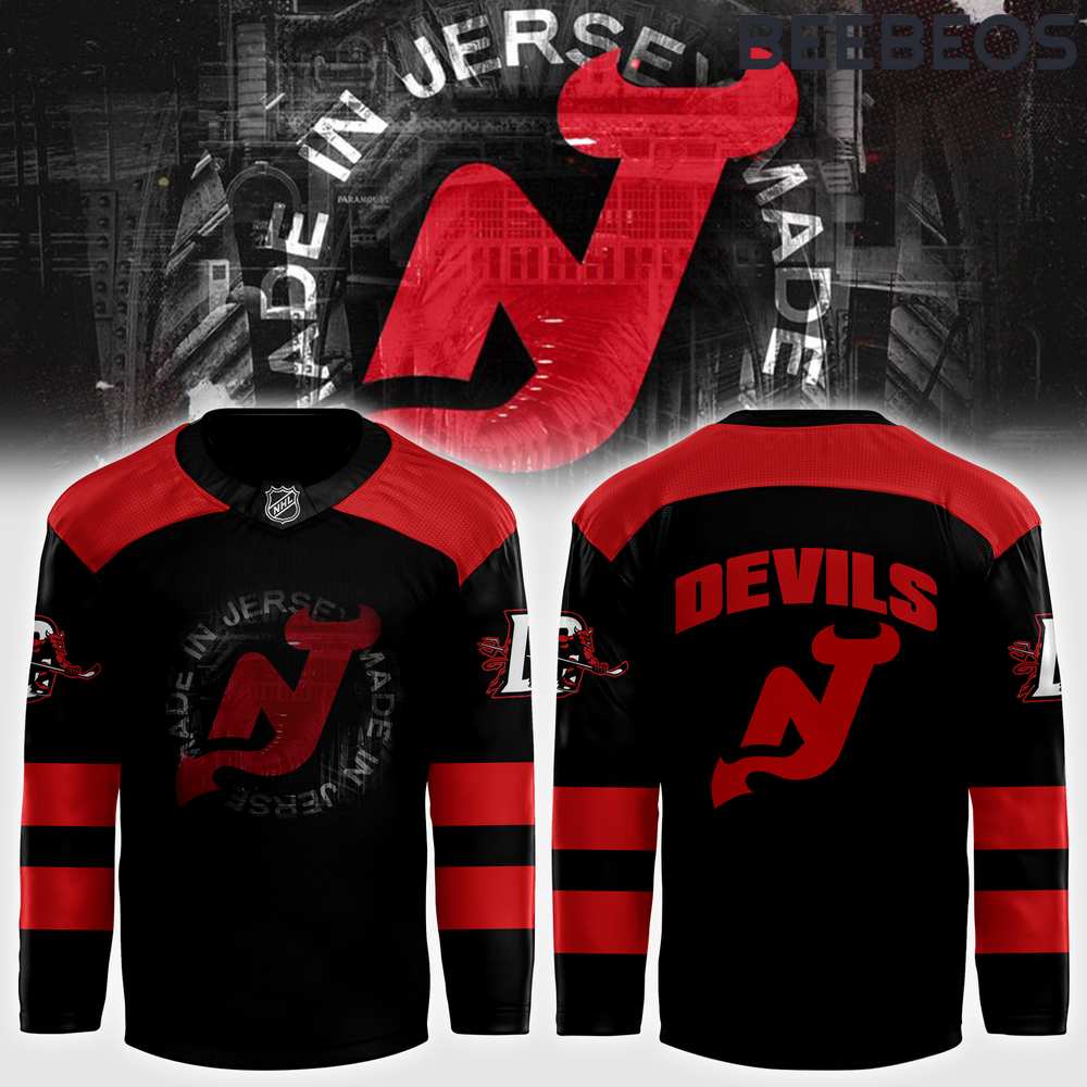 New Jersey Devils “Made in Jersey” Custom Jersey