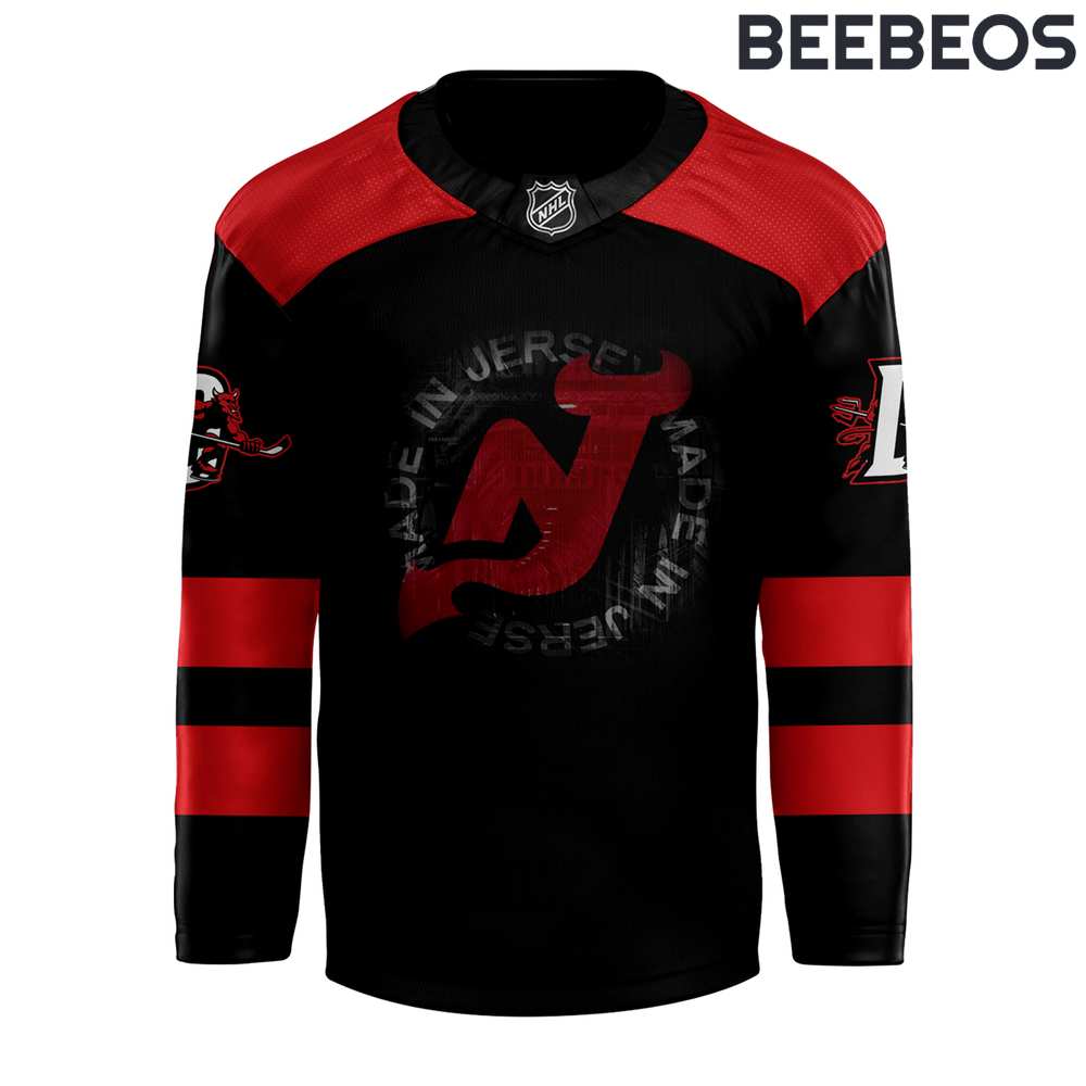 New Jersey Devils “Made in Jersey” Custom Jersey