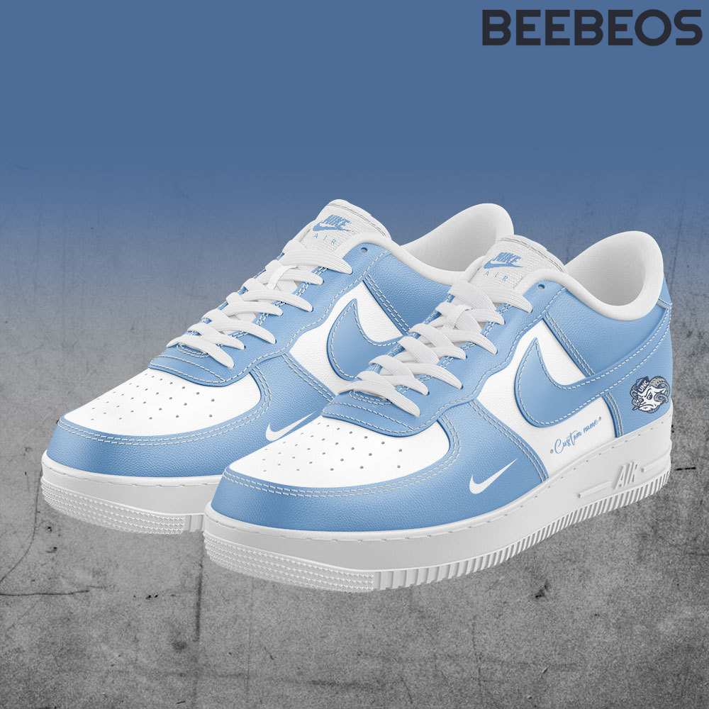 North Carolina Tar Heels Special Edition Air Force 1 Shoes