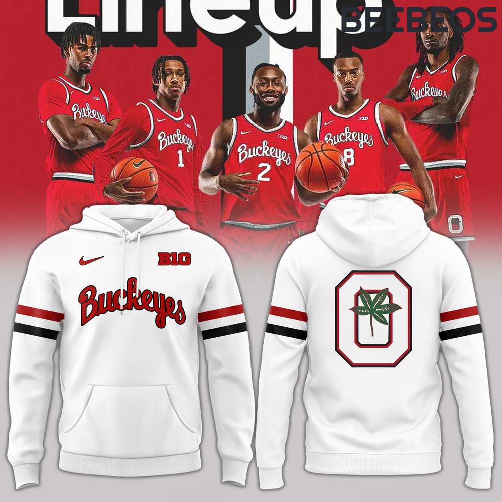 Ohio State Buckeyes Basketball Special Edition White Hoodie