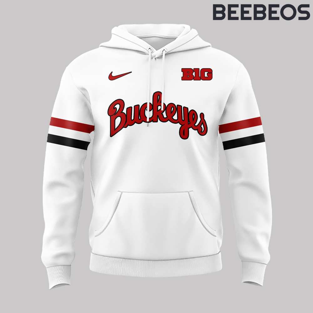 Ohio State Buckeyes Basketball Special Edition White Hoodie