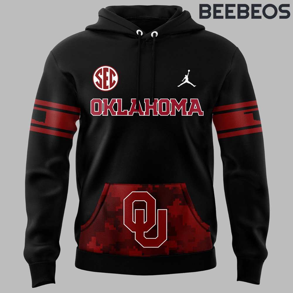 Oklahoma Sooners Football x Military Appreciation Day Hoodie